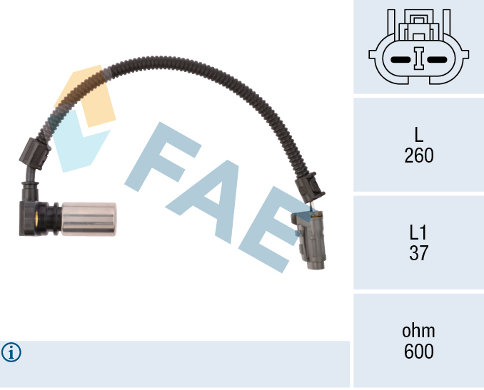 FAE Jeladó, fordulatszám 79086_FAE