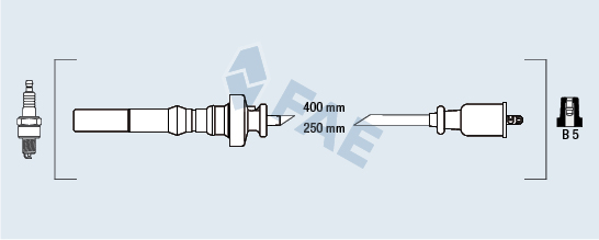 FAE Gyújtókábel készlet 85383_FAE