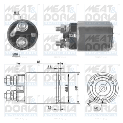 MEAT&DORIA mágneskapcsoló, önindító 46120_MD