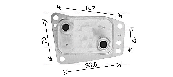 AVA Olajhűtő CN3327