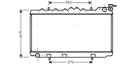 AVA Vízhűtő DN2094