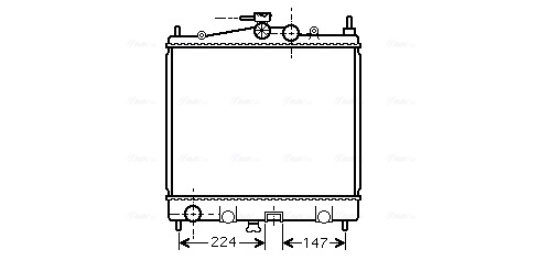 AVA Vízhűtő DN2210