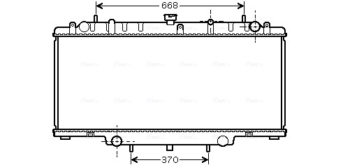 AVA Vízhűtő DN2246