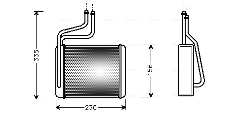 AVA Fűtőradiátor FD6286