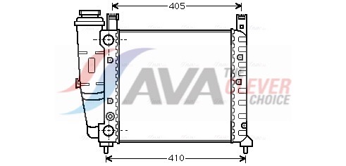 AVA Vízhűtő FT2076