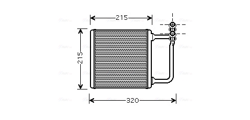 AVA Fűtőradiátor MSA6451