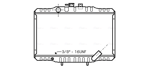 AVA Vízhűtő MTA2062