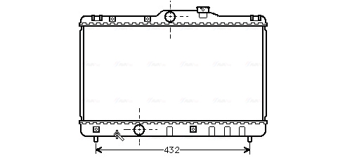 AVA Vízhűtő TO2140