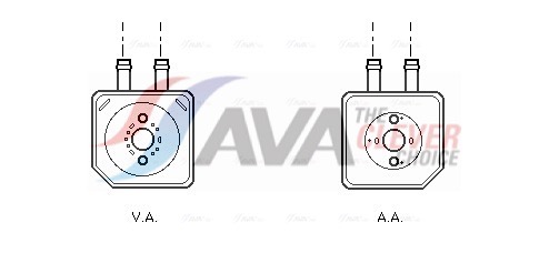 AVA Olajhűtő VN3086