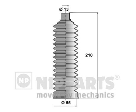 NIPPARTS Kormánymű porvédő készlet J2842003_NIP