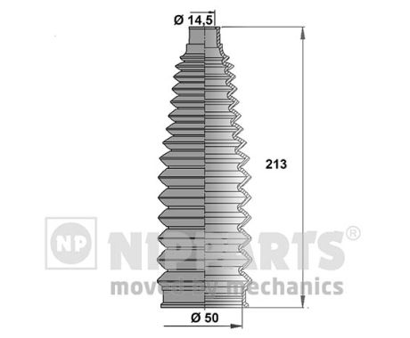 NIPPARTS Kormánymű porvédő J2842021_NIP