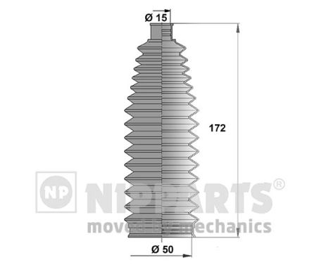 NIPPARTS Kormánymű porvédő J2842023_NIP