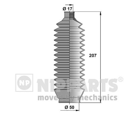 NIPPARTS Kormánymű porvédő J2845008_NIP