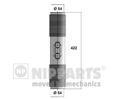 NIPPARTS Kormánymű porvédő N2840904_NIP