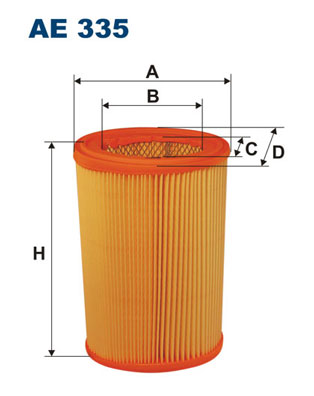 FILTRON Levegőszűrő AE335_FIL