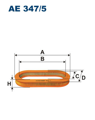 FILTRON Levegőszűrő AE347/5_FIL