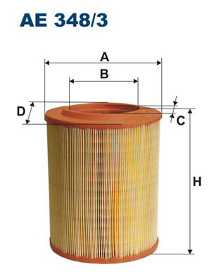 FILTRON Levegőszűrő AE348/3_FIL