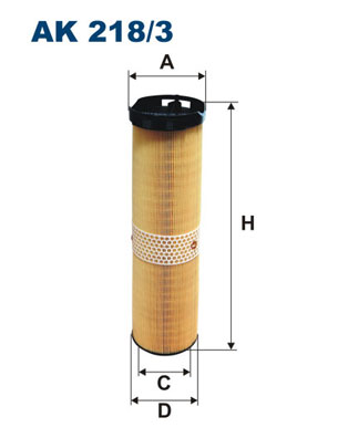 FILTRON Levegőszűrő AK218/3_FIL