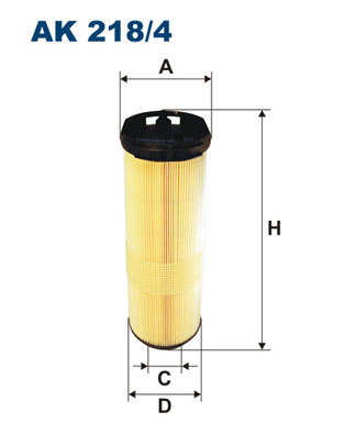 FILTRON Levegőszűrő AK218/4_FIL