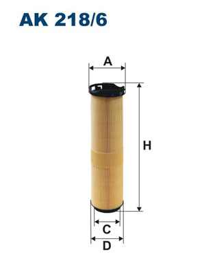 FILTRON Levegőszűrő AK218/6_FIL