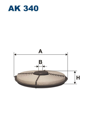 FILTRON Levegőszűrő AK340_FIL