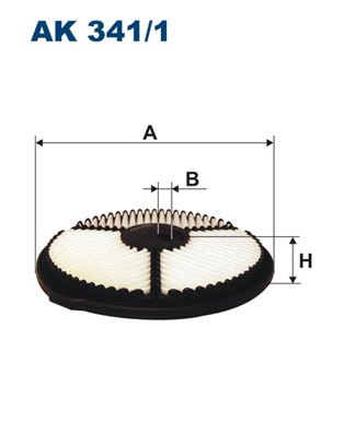 FILTRON Levegőszűrő AK341/1_FIL