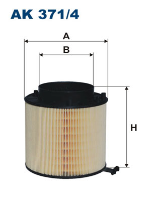 FILTRON Levegőszűrő AK371/4_FIL