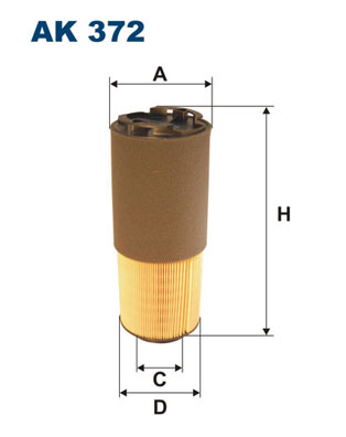 FILTRON Levegőszűrő AK372_FIL