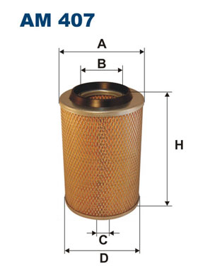 FILTRON AM407_FIL Levegőszűrő