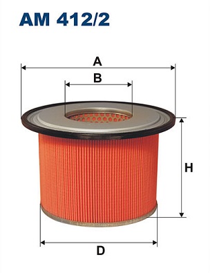 FILTRON Levegőszűrő AM412/2_FIL