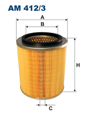 FILTRON Levegőszűrő AM412/3_FIL