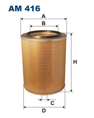 FILTRON Levegőszűrő AM416_FIL