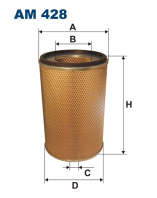 FILTRON Levegőszűrő AM428_FIL
