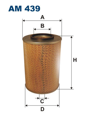 FILTRON Levegőszűrő AM439_FIL