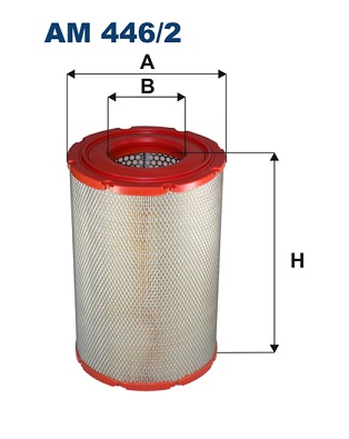 FILTRON Levegőszűrő AM446/2_FIL