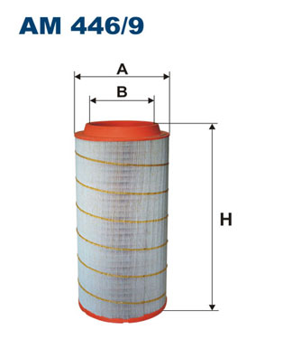 FILTRON Levegőszűrő AM446/9_FIL