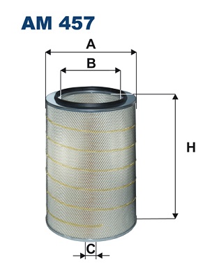 FILTRON Levegőszűrő AM457_FIL