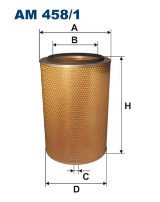FILTRON Levegőszűrő AM458/1_FIL