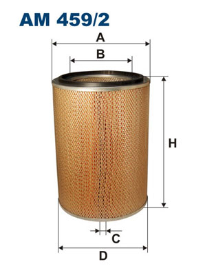 FILTRON Levegőszűrő AM459/2_FIL