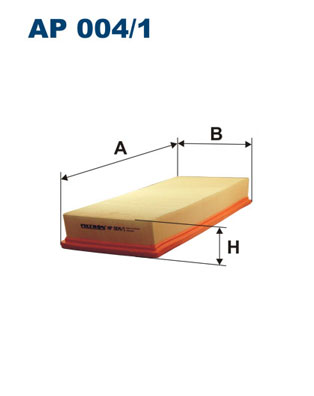 FILTRON Levegőszűrő AP004/1_FIL