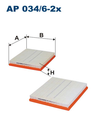 FILTRON Levegőszűrő AP034/6-2X_FIL