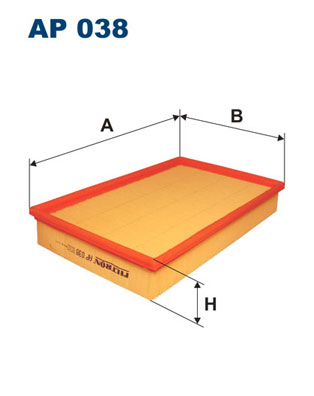 FILTRON Levegőszűrő AP038_FIL