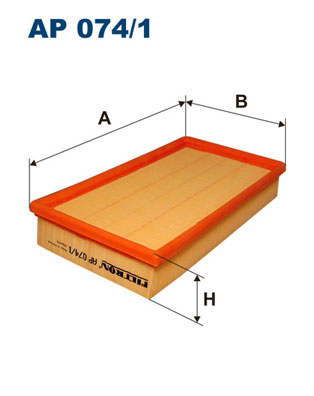 FILTRON Levegőszűrő AP074/1_FIL