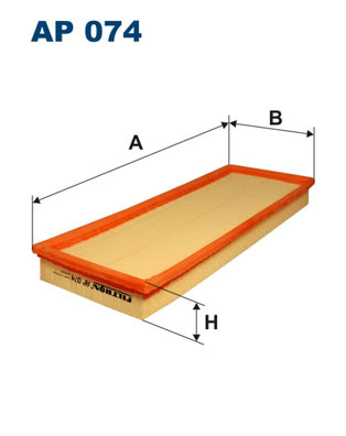 FILTRON Levegőszűrő AP074_FIL