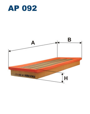 FILTRON Levegőszűrő AP092_FIL