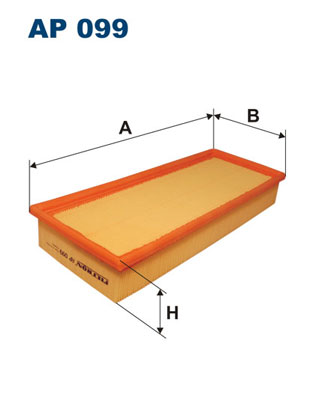 FILTRON Levegőszűrő AP099_FIL