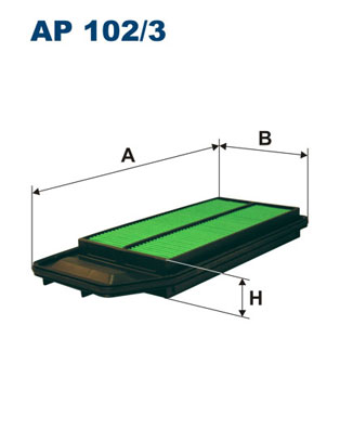 FILTRON Levegőszűrő AP102/3_FIL