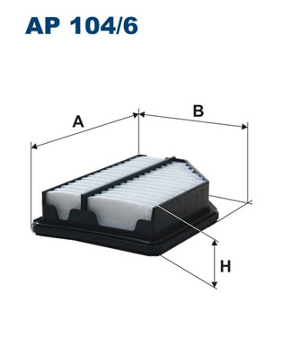 FILTRON Levegőszűrő AP104/6_FIL