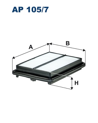 FILTRON Levegőszűrő AP105/7_FIL