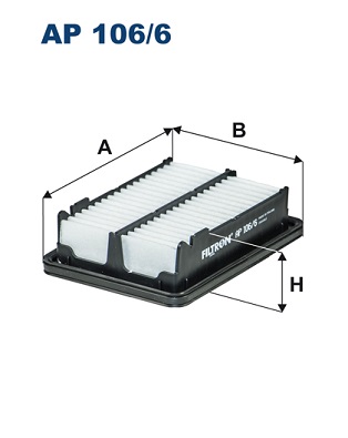 FILTRON Levegőszűrő AP106/6_FIL